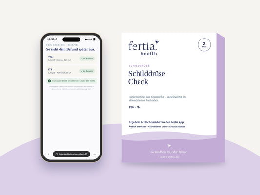 Schilddrüse Check – Bluttest TSH & fT4