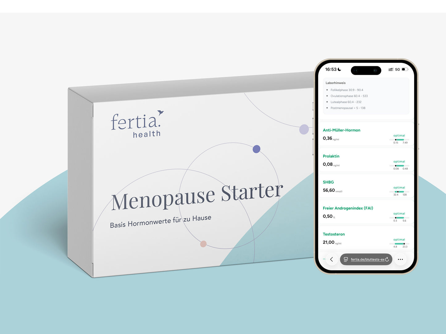 Menopause Starter - Hormon-Bluttest für die Wechseljahre