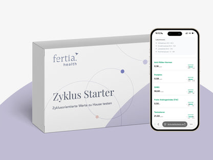Zyklus Starter - Hormon-Bluttest bei Zyklusunregelmäßigkeiten