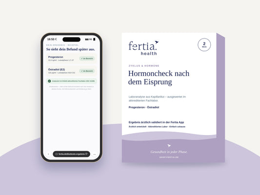 Hormoncheck nach dem Eisprung – Bluttest Progesteron & Östradiol