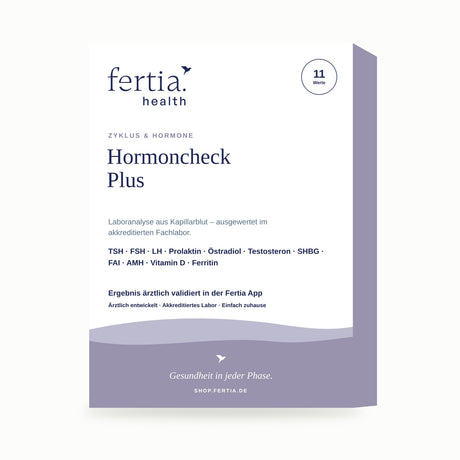Hormoncheck Plus – Erweiterter Hormon-Bluttest