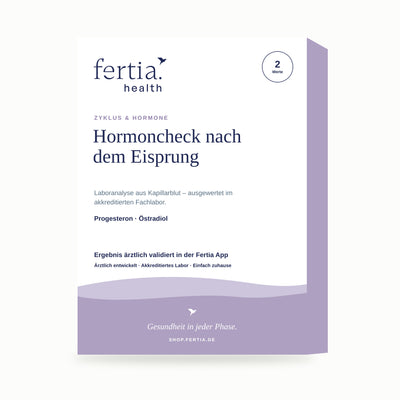 Hormoncheck nach dem Eisprung – Bluttest Progesteron & Östradiol