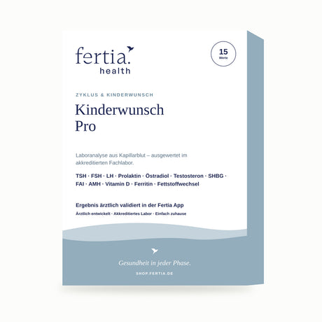 Kinderwunsch Pro – Hormon-Bluttest