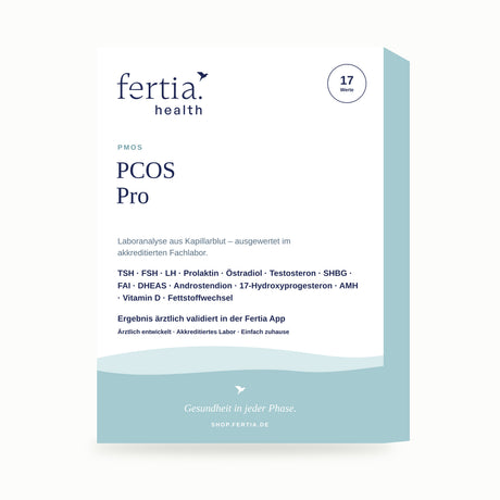 PCOS Pro – Hormon-Bluttest bei Symptomen wie Zyklusstörungen, Akne, Haarausfall