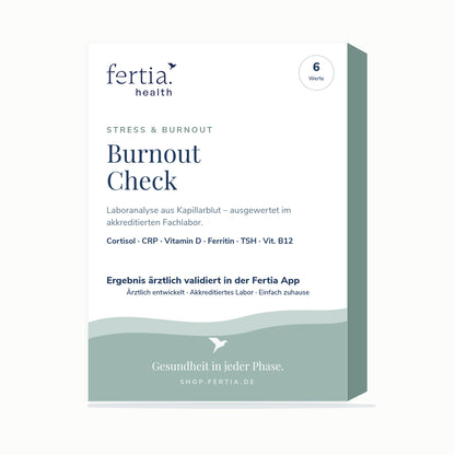 Burnout Check – Bluttest bei anhaltender Erschöpfung ( Test für zuhause )