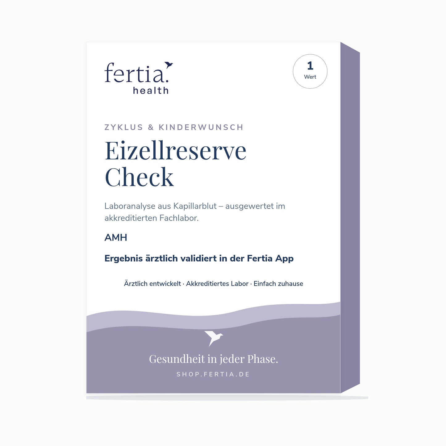 Eizellreserve Check – AMH-Bluttest für Frauen (Test für zuhause)
