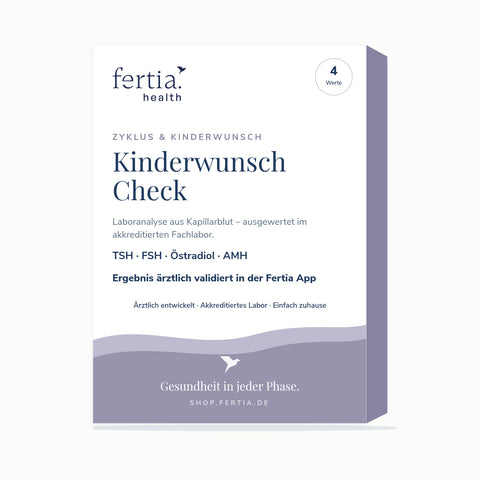Kinderwunsch Check – Hormon-Bluttest für Frauen (Test für zuhause)