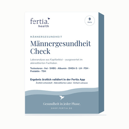 Männergesundheit Check – Hormon-Bluttest für Männer (Test für zuhause)