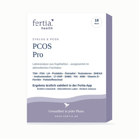 PCOS Pro – Hormon-Bluttest bei Symptomen wie Zyklusstörungen, Akne, Haarausfall