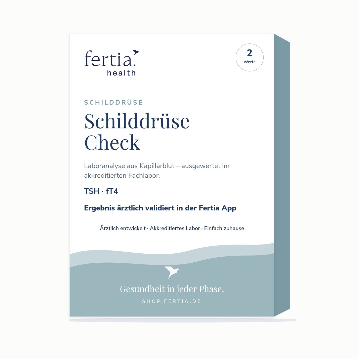Schilddrüse Check – Bluttest TSH & fT4 (Test für zuhause)