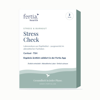 Stress Check – Cortisol-Bluttest (Test für zuhause)