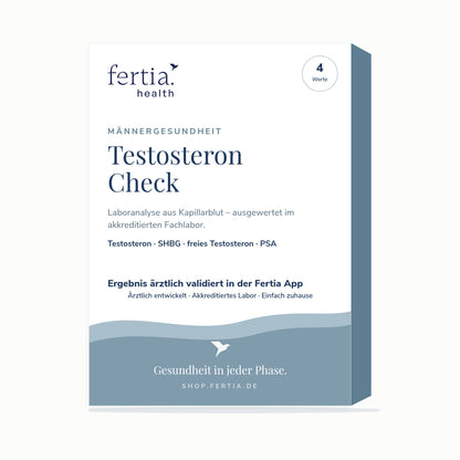 Testosteron Check – Testosteron-Bluttest für Männer (Test für zuhause)