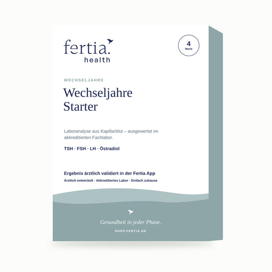 Testkit Wechseljahre Starter von Fertia Health – Bluttest für zuhause