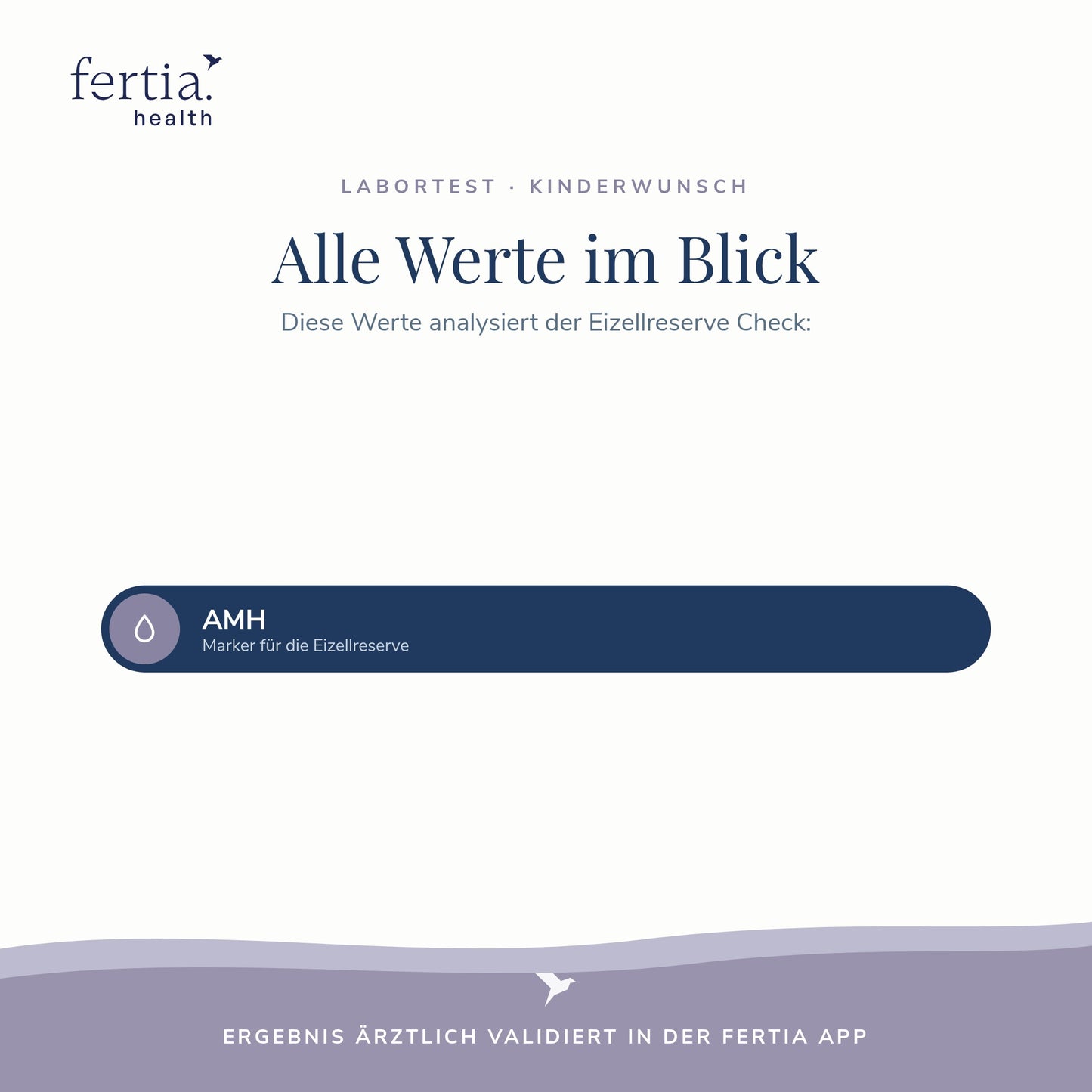 Eizellreserve Check – AMH-Bluttest für Frauen (Test für zuhause)