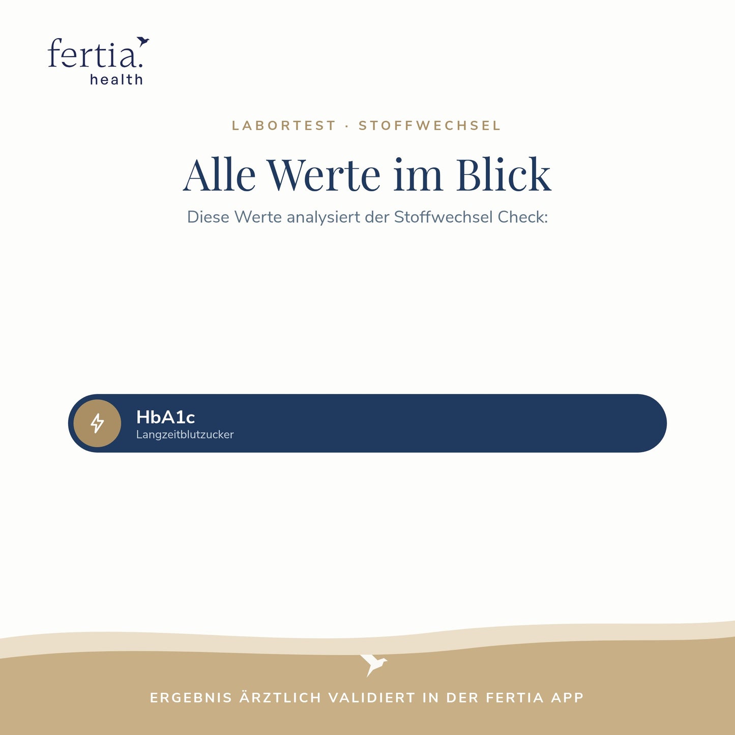 Übersicht der Laborwerte im Zuckerstoffwechsel-Test