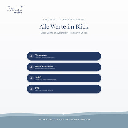 Testosteron Check – Testosteron-Bluttest für Männer (Test für zuhause)