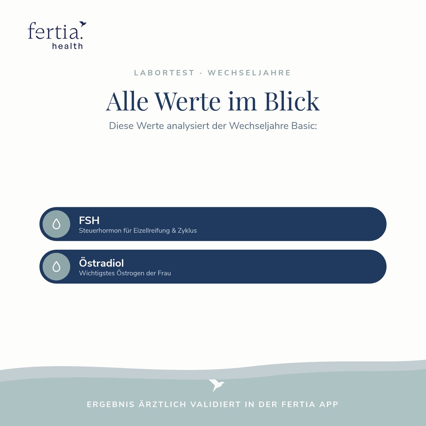 Wechseljahre Check – Hormon-Bluttest FSH & Östradiol (Test für zuhause)