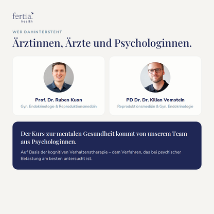 Kinderwunsch verstehen · Kurs in der Fertia App