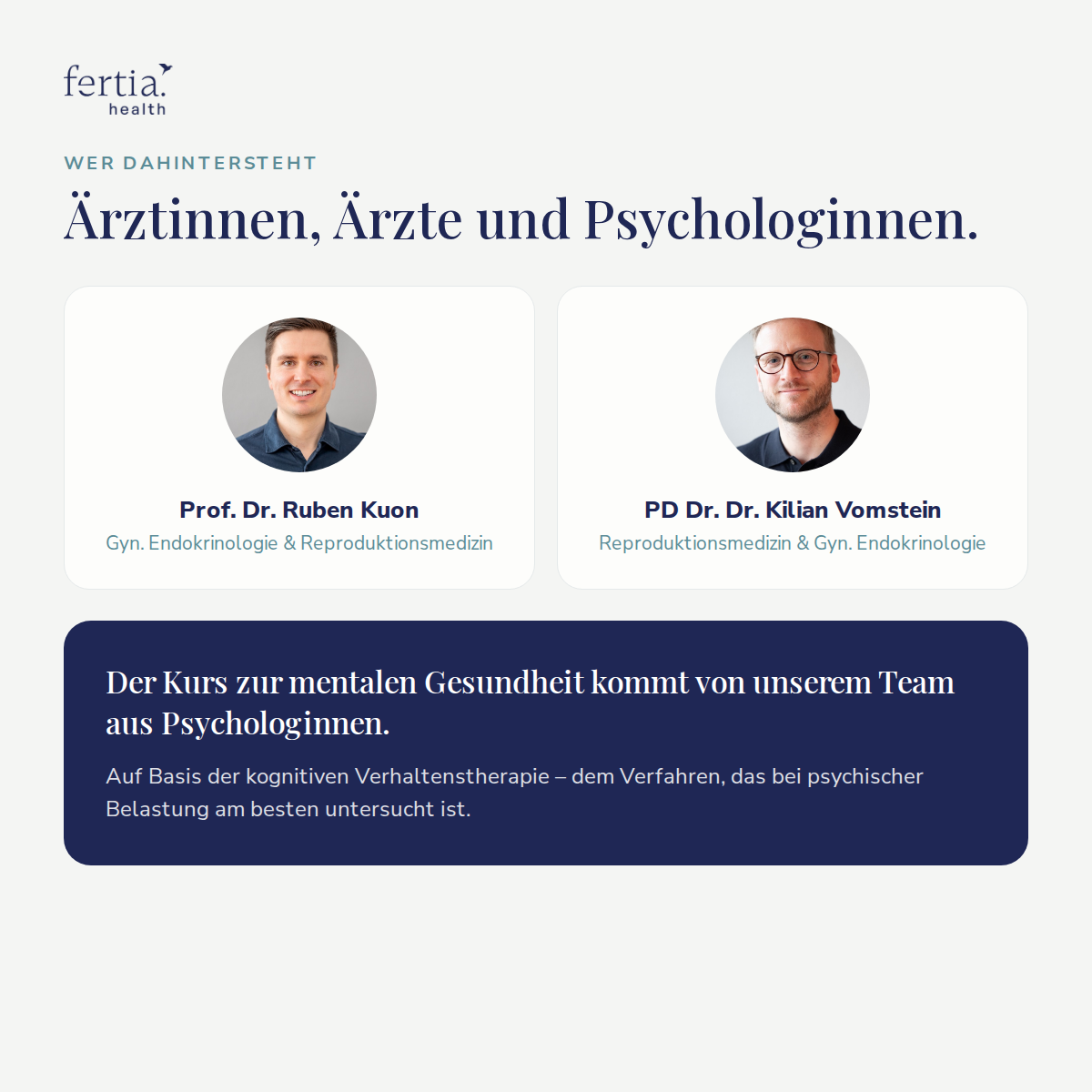 Zyklus & PCOS verstehen · Kurs in der Fertia App