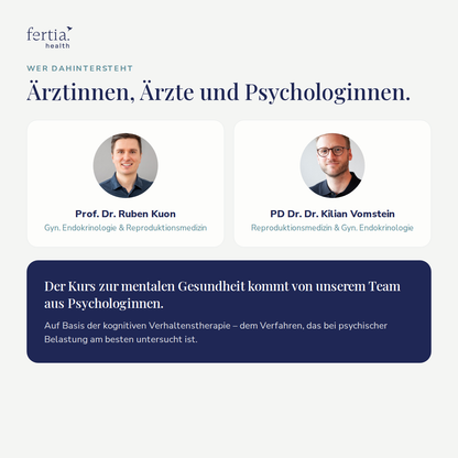 Zyklus & PCOS verstehen · Kurs in der Fertia App